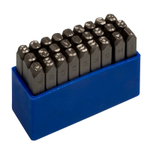 KING TONY (11427SQ06) Набор ударных клейм 6 мм, буквы-латиница, 27 предметов