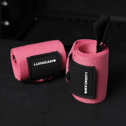 Бинты кистевые - страпы для запястья LUXIAOJUN W80 Wrist Wraps (Розовые)