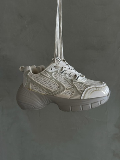 Кроссовки из натуральной кожи