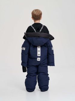 Комбинезон детский пуховый BASK kids YETI синий