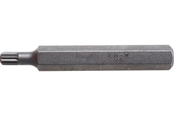 Вставка RF-1787506 3/8"DR SPLINE M6х75мм ROCKFORCE