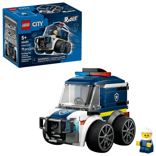 Конструктор LEGO City 60481 Rides – Police Truck