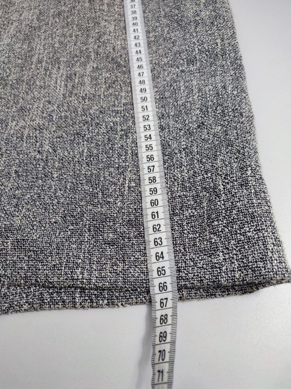 Юбка светло-серая стильная 42 размер