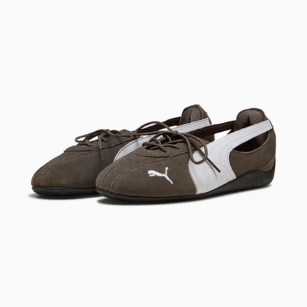 PUMA Женские кроссовки-балетки Speedcat Nova, бронзовый