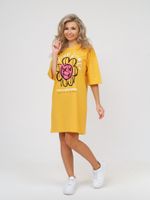 894 Туника "Горчичный" SveTekst (Акция)