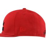 Бейсболка New Era king красная фото сбоку