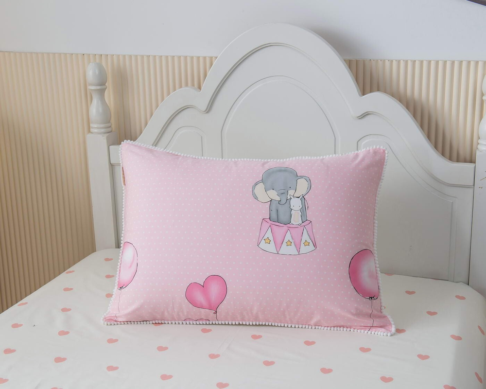 Детское постельное белье 1.5 спальное Sofi De MarkO Элиот розовое