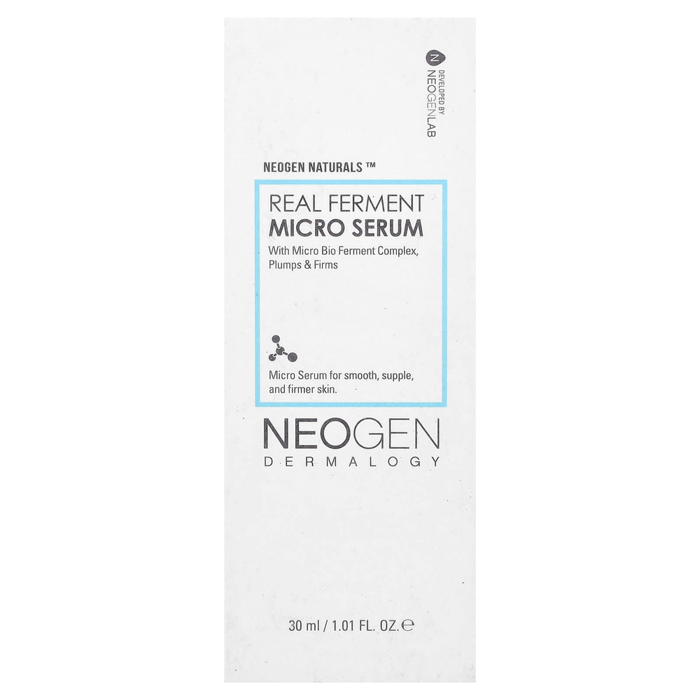 Neogen, Real Ferment Micro Serum, микросыворотка с ферментами, 30 мл (1,01 унции)