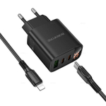 Зарядное устройство на Lightning Borofone PD30W (2C1A) BA98A (black)