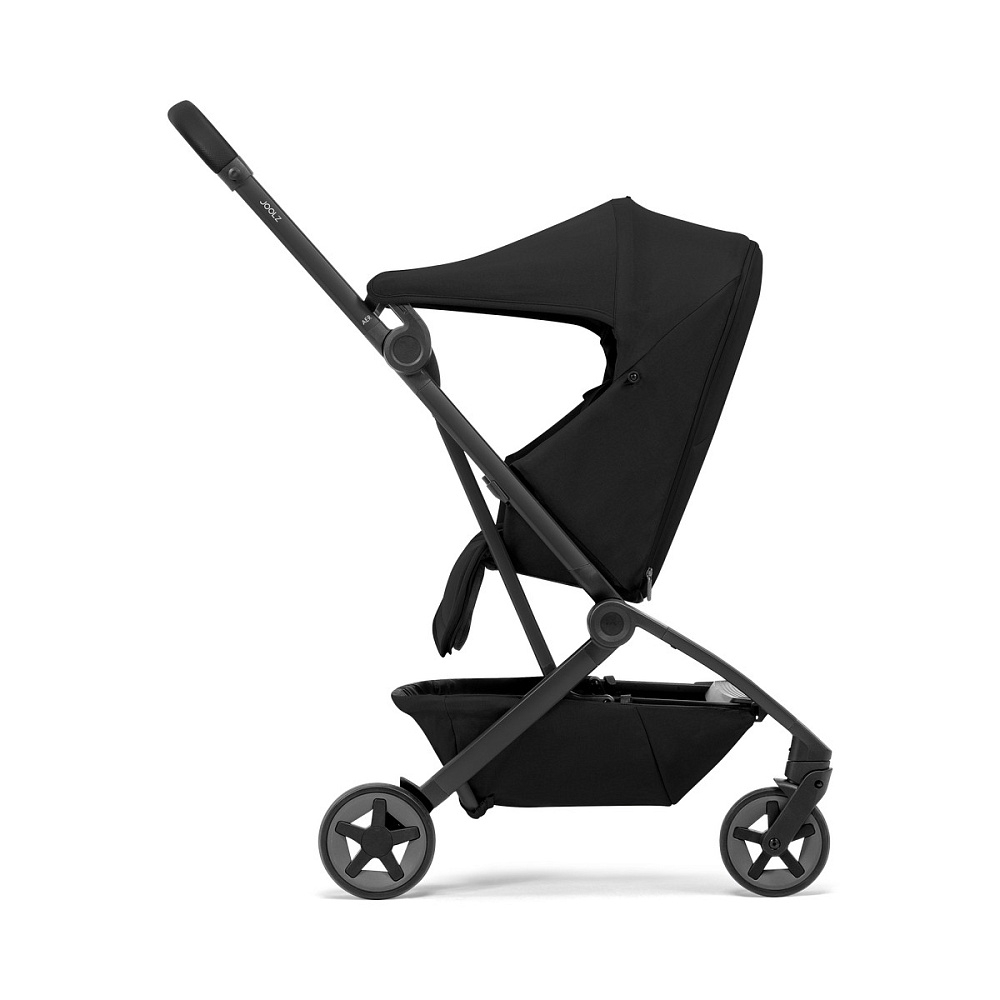 Детская прогулочная коляска Joolz Aer 2 с бампером и реверсивным блоком Space Black