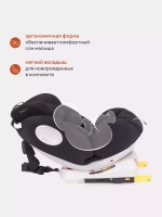 Автокресло YC06 "Twist" isofix RANT basic (Black) группа 0+-1-2-3 (0-36 кг)