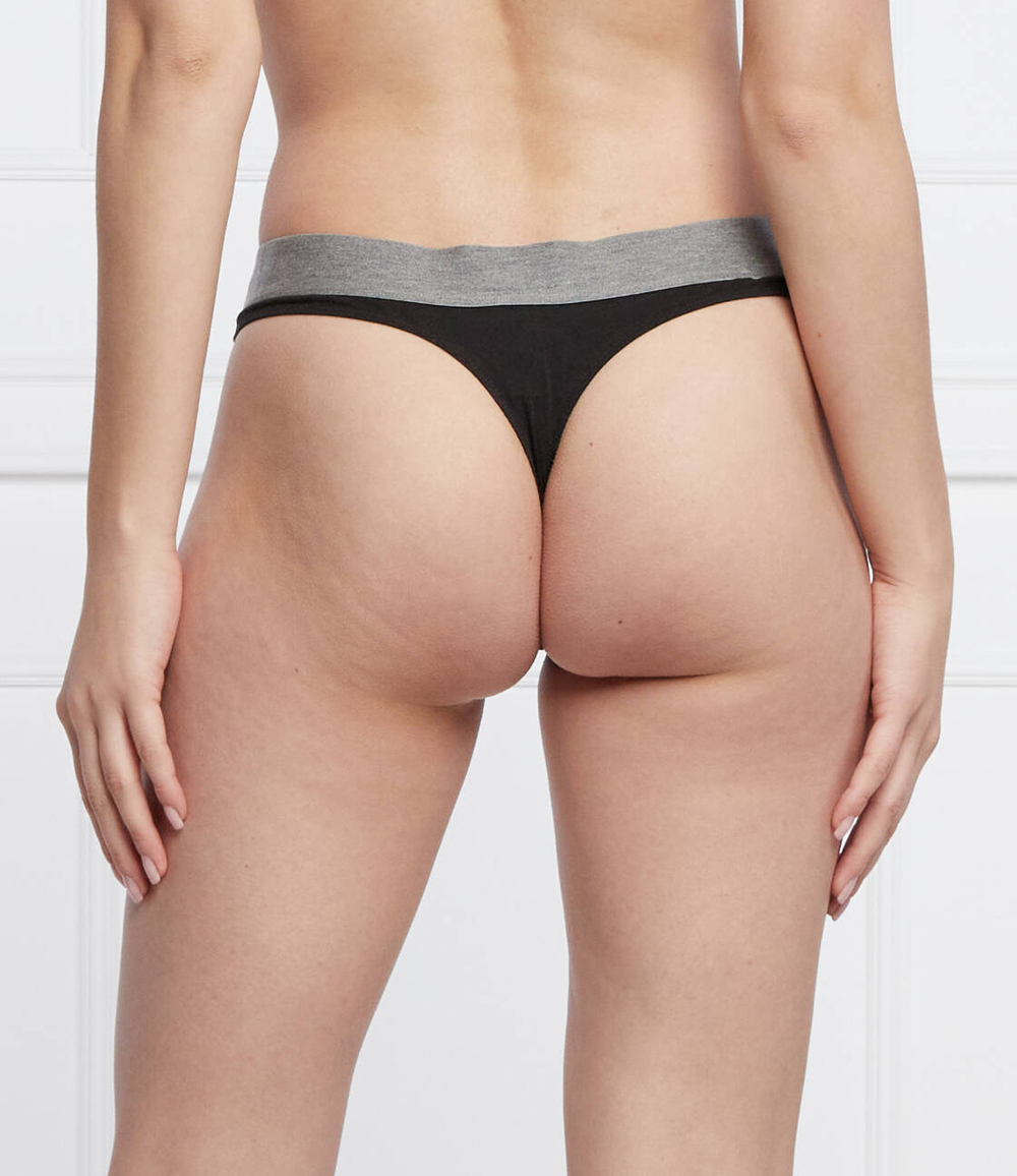 стринги Tommy Hilfiger - черный(UW0UW02823)