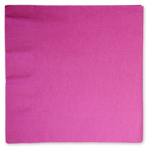 Салфетки "Bright Pink" 33 см, 16 шт