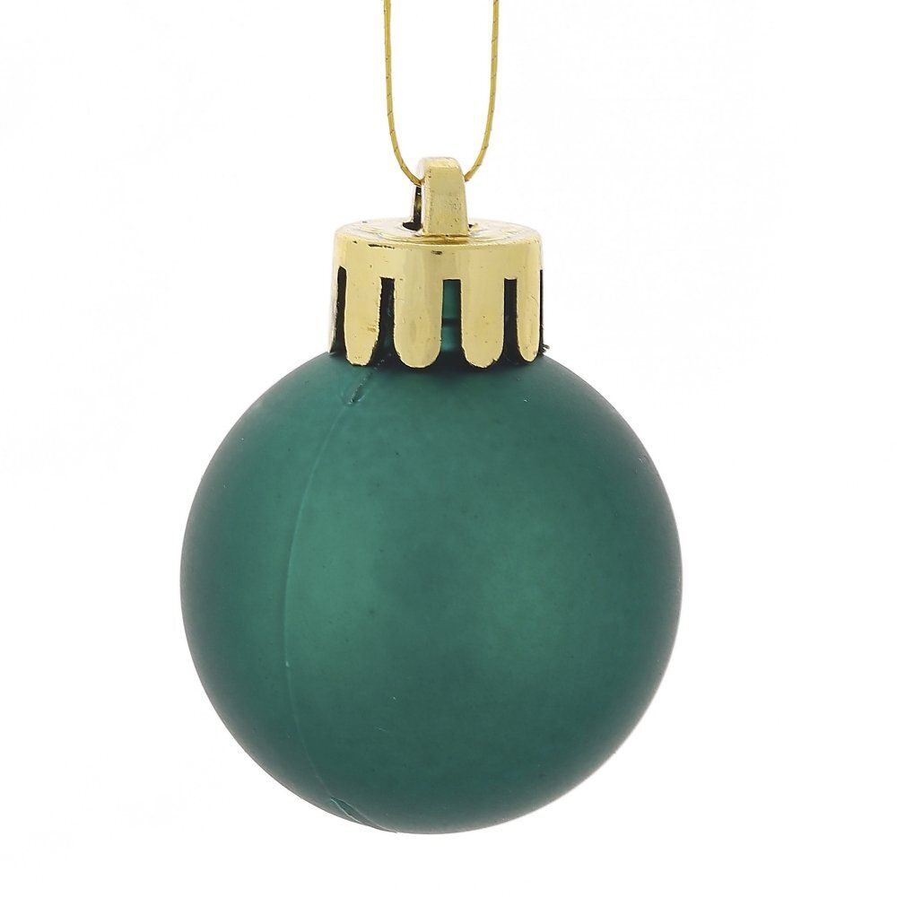 GAEM Набор из 25шт, Украшение новогоднее Шар "Нефритовый амулет", D 3 см, L8 W8 H14 см