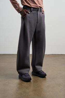 Брюки Nothomme Blue Monte Slanted-Cut Sweatpants "Dayan Purple Gray"