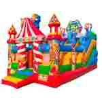 Коммерческий надувной  батут " Цирковой" 7*4*4,5м