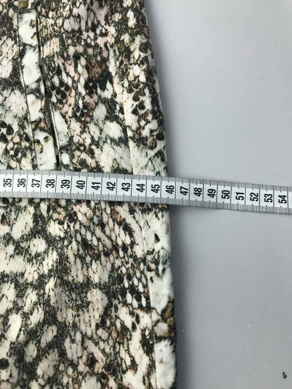 Лосины Zara орнамент чешуи 44-46 размер