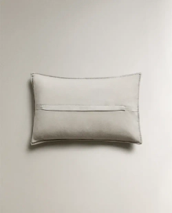 ZARA HOME НАВОЛОЧКА ДЛЯ ДЕКОРАТИВНОЙ ПОДУШКИ ДЛЯ ДЕТЕЙ ИЗ МУСЛИНА, СЕРЫЙ
