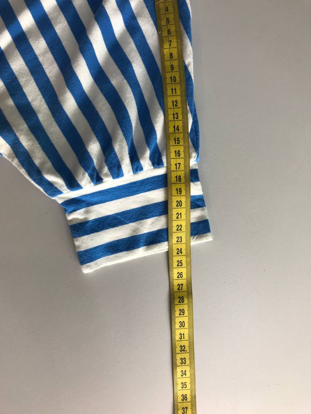 Футболка Camomilla в морском стиле, маркировка S, визуально на 44 размер