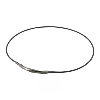 Ожерелье METAX RAKUWA NECKLACE DIAMOND-CUT черное