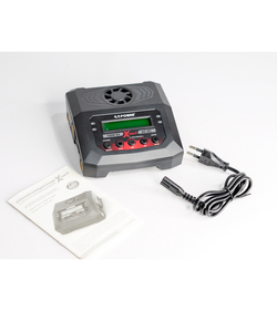 Универсальное зарядное устройство G.T.Power X4MINI 200 W Dual Power 19-26/220В, 10Aх4
