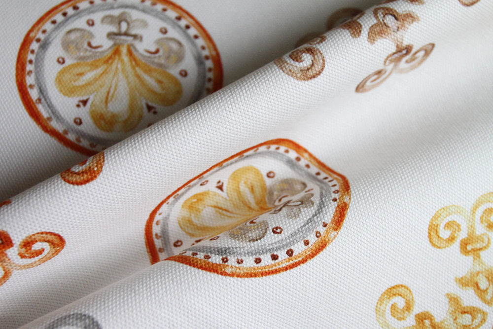 Рогожка Cotonello Medina (Котонело Медина) D 07 naranja