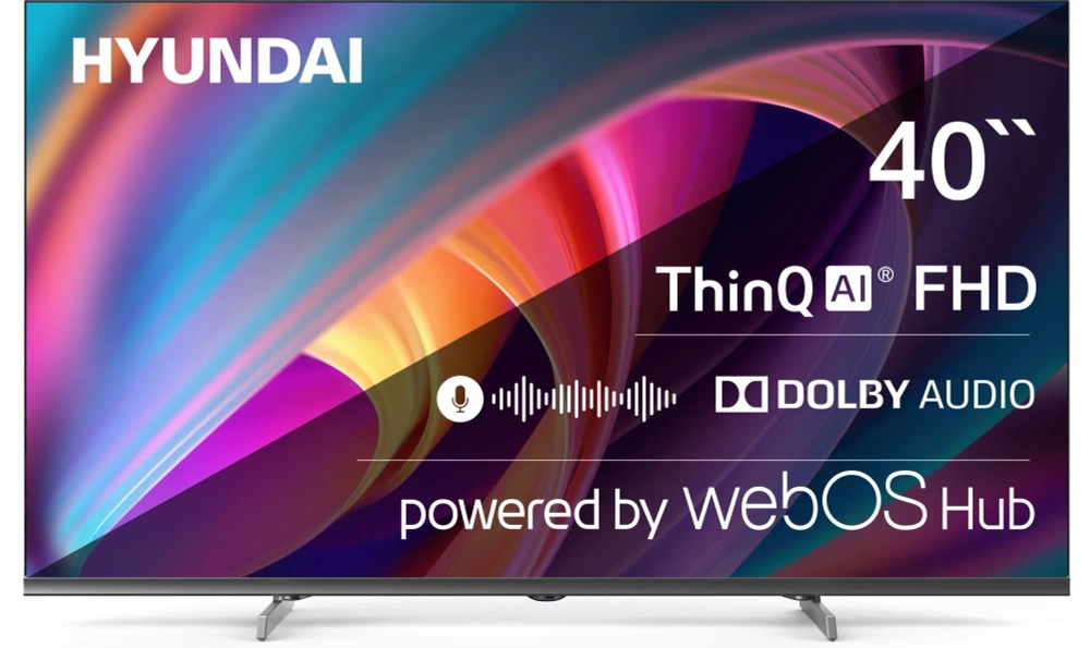 Телевизор ЖК 40" Hyundai H-LED40BS5100 черный