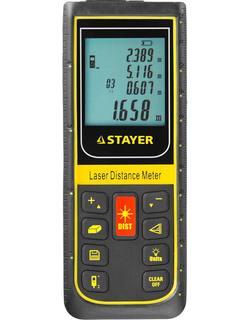 STAYER 100 м, лазерный дальномер, Professional (34959)