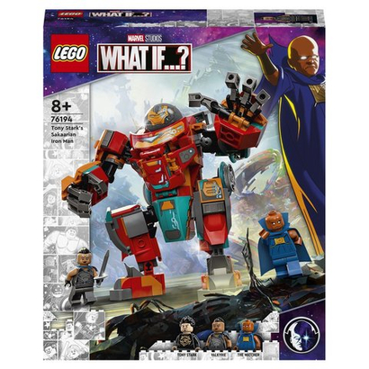 LEGO Super Heroes: Железный человек Тони Старка на Сакааре 76194