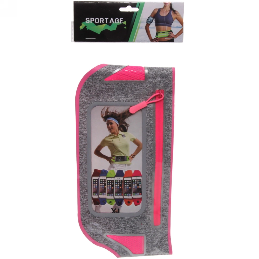 Чехол спортивный для телефона на талию «Healthy» (для телефона 6»), микс