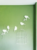 Настенный декор "Птички"