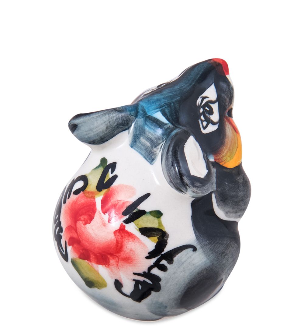 ГЛ- 626 Фигурка «Мышь» цв. (Гжельский фарфор)