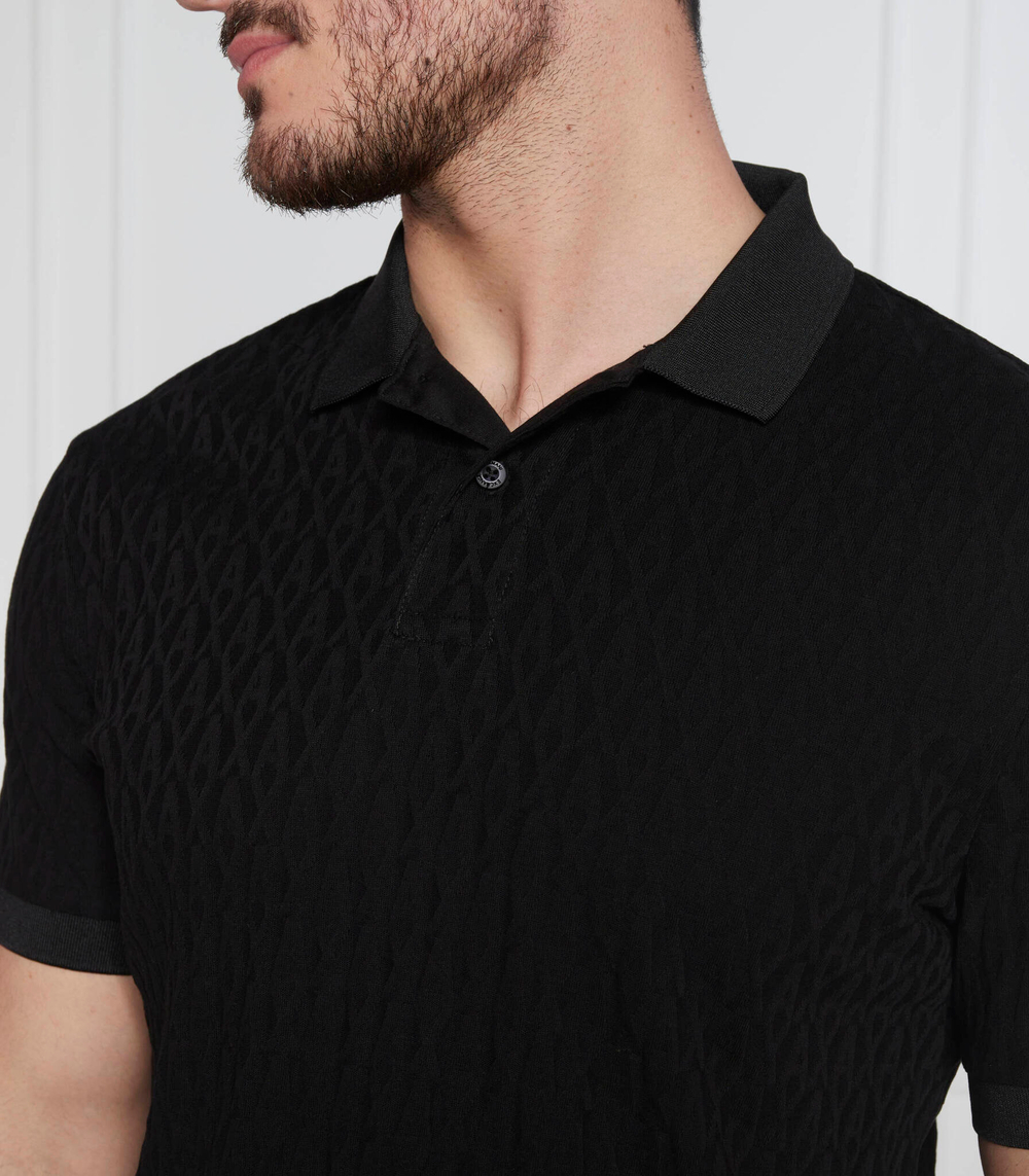 поло Armani Exchange - черный(3RZFLA ZJ2ZZ)