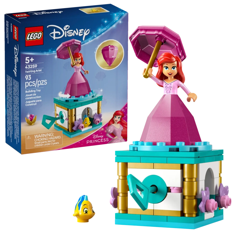 Конструктор LEGO Disney 43259 Вертящаяся Ариэль