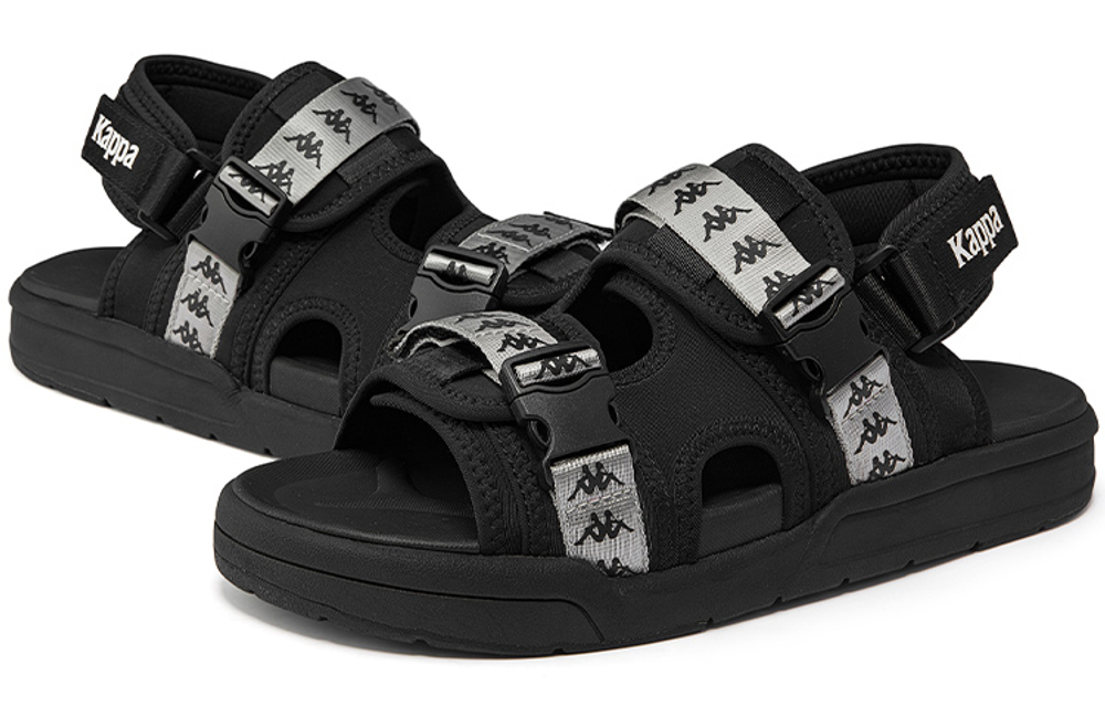 Kappa Beach Sandals Unisex Black