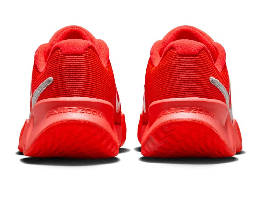 Женские Кроссовки теннисные Nike Zoom GP Challenge Pro Clay Premium - bright crimson/metallic silver