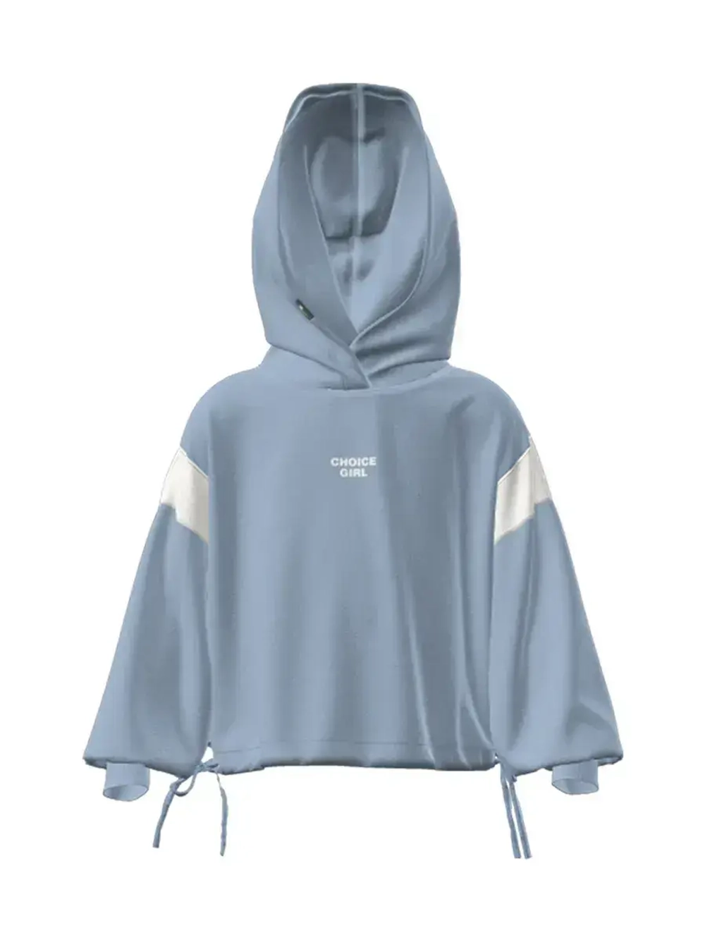 Худи для девочки с завязками в школу