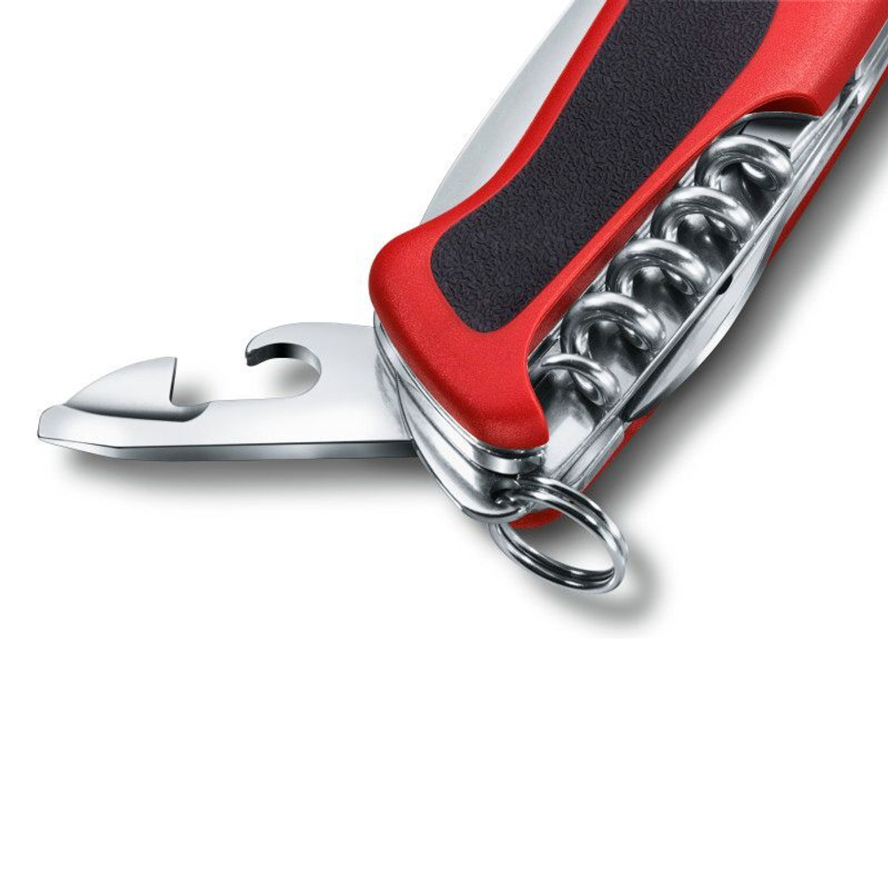 Нож перочинный Victorinox RangerGrip 61 (0.9553.MC) 130мм 11функций красный/черный