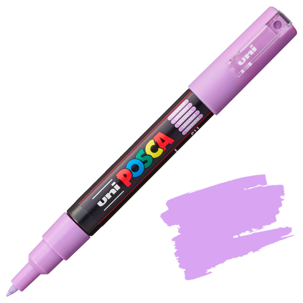 Маркер UNI POSCA PC-1M, 0.7 мм. Lavander