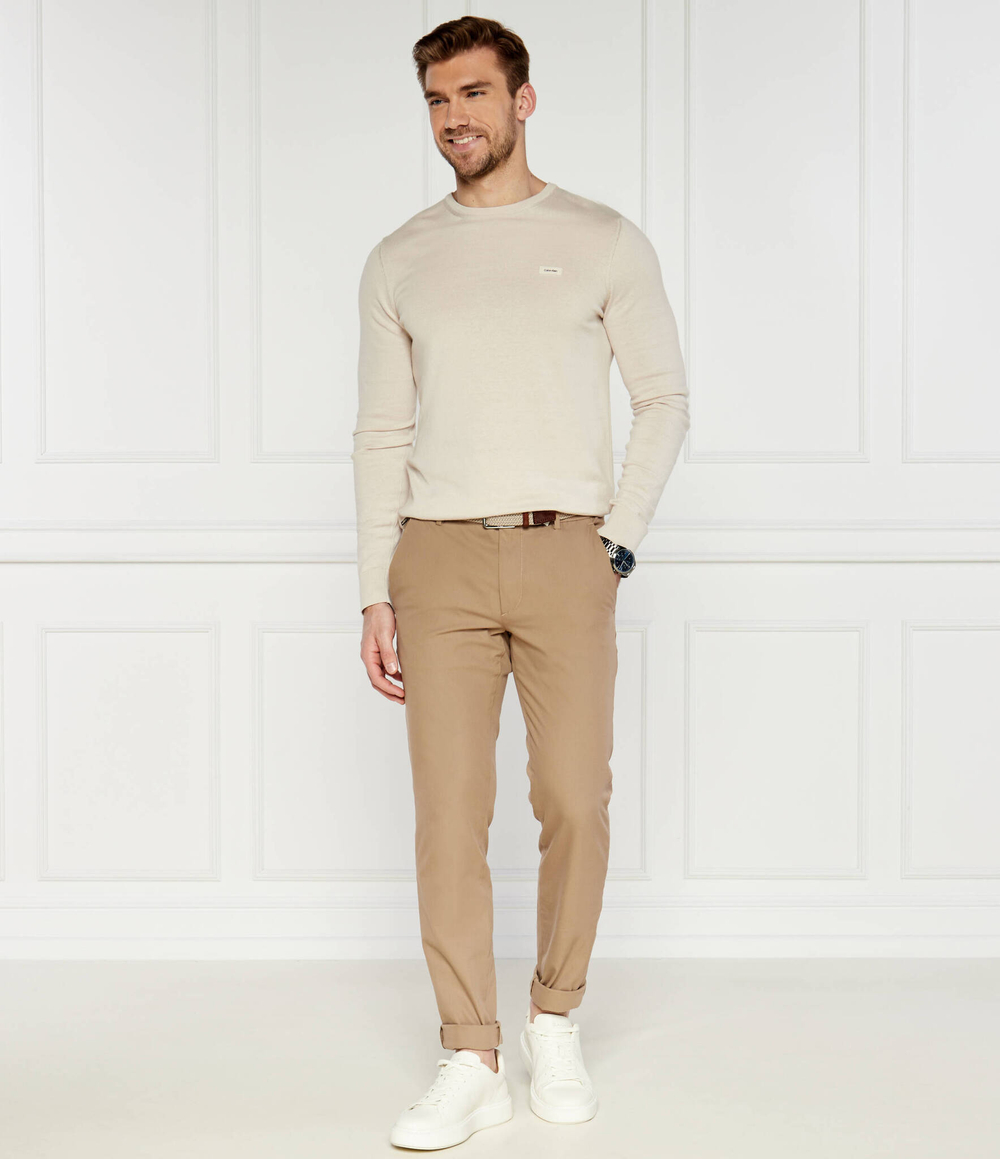 Брюки Kaito1_T BOSS BLACK - бежевый(50487754)