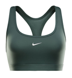 ТОП теннисный Nike Swoosh Light Support Non-Padded Sports - зеленый