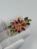 Брошь Пунсеттия