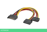 Кабель SATA Cablexpert CC-SATAM2F-01 0.15 м