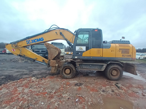 XCMG XE210* Экскаватор колесный XE210WD (Дизельный, 6,7 л, 184 л.с., АТ)