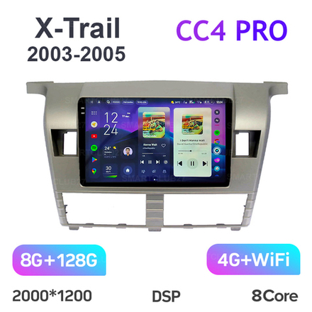 Teyes CC4 Pro 9" для Nissan X-Trail 2003-2005