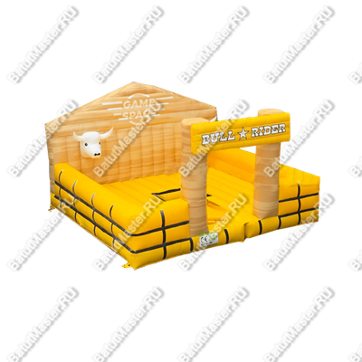Надувной батут для аттракциона Родео "Дикое Родео", 5*5*3 м