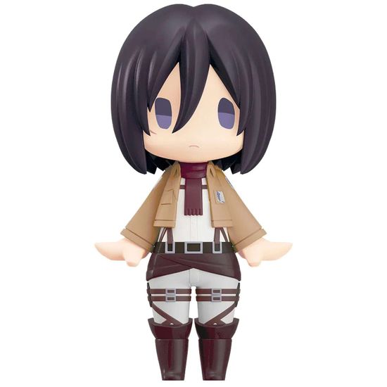 Фигурка Аниме HELLO! GOOD SMILE Атака титанов Микаса 10см 4580416929837 / Фигурка по мотивам аниме "Атака Титанов", Микаса Аккерман