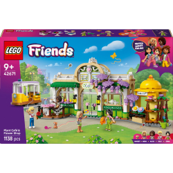 LEGO Friends - Зеленое кафе и цветочный магазин 42671