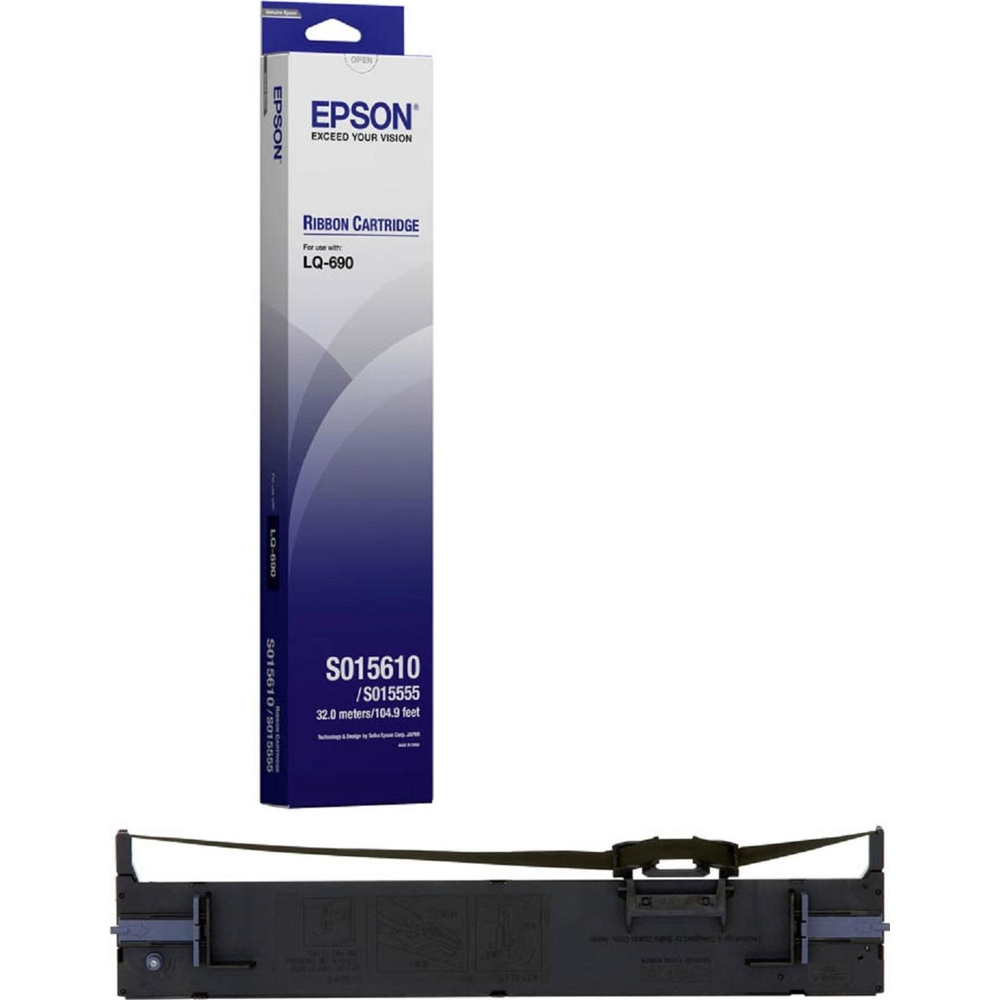 Картридж Epson C13S015610BA черн. для LQ-690