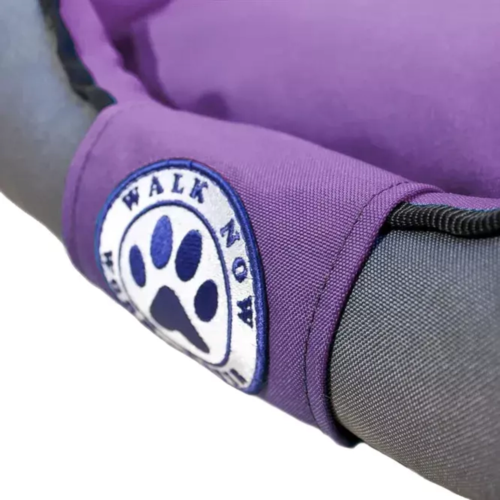 Лежанка для собак размер S двухсторонняя сиреневая Царь-лежанка Lapalandia